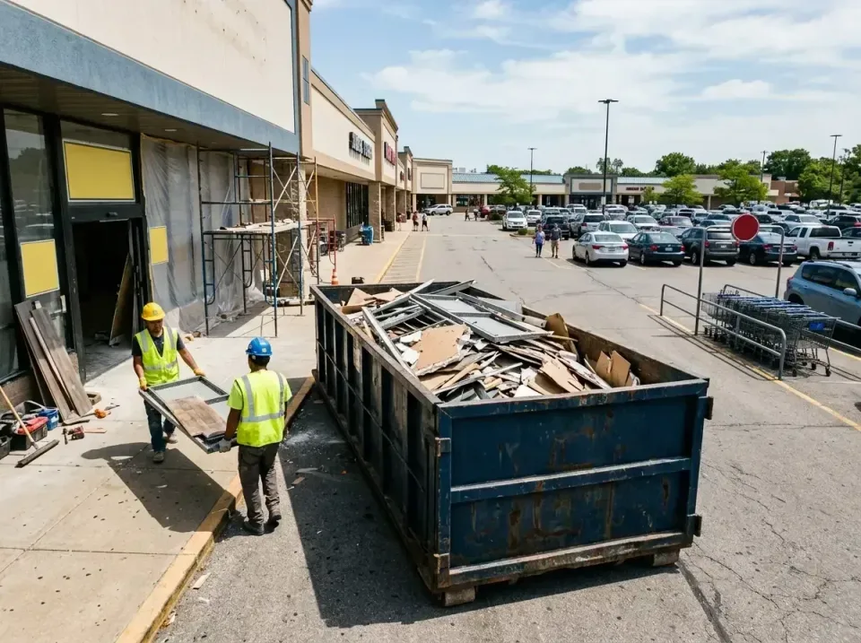 retail-store-renovation-debris-003 — frequently asked questions, Roll-off Dumpster Rentals in Shady Cove, OR